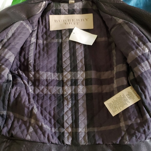 Burberry Brit black Canterford leather jacket - Picture 6 of 7